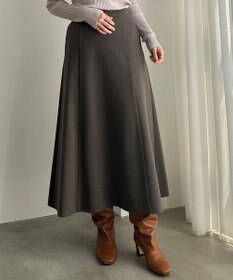 UNFILO ウールライクジャージー スカート