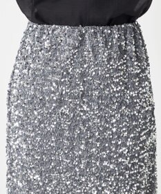 NAVE 【Nave・洗える】スパンコール スカート