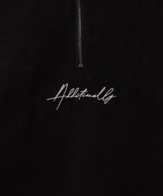 WEGO フェイクスウェードハーフZIPシャツ（LS）