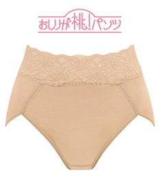 BRADELIS New York 【BRADELIS New York / 育尻・伸びる・綿混・深め】モモパンツ・ハイレグショーツ#303 シリーズ140万枚突破 補正ショーツ