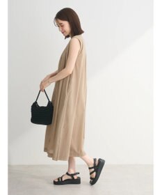 Green Parks インド綿 ノースリーブワンピース