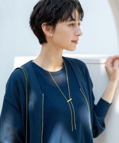 23区 バー スライド ラリエット ネックレス