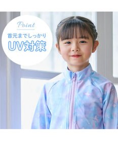 Mother garden マザーガーデン ユニコーン ラッシュガード 《ミルキーウェイ柄》 110/ 120/ 130cm