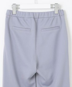 Feroux 【洗える】美シルエットストレッチセミフレア パンツ