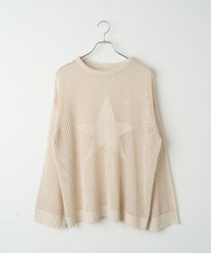 WEGO スターメッシュニットプルオーバー