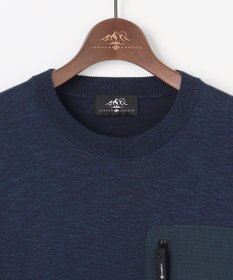 JOSEPH ABBOUD MOUNTAIN 【サステイナブル】オーガニックコットンアセテート ニットＴシャツ