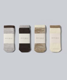 WHITE MAILS 【UNISEX】PAPER シークレット5本指ソックス