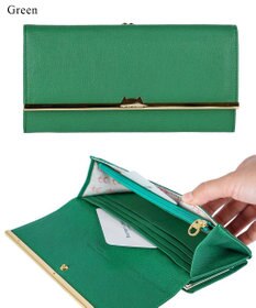 tsumori chisato CARRY プットオンネコ　がま口　長財布　かぶせ