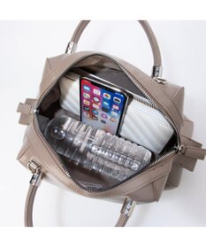 UNBILLION カシュカシュ cachecache / マット素材2wayボストン