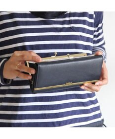 tsumori chisato CARRY プットオンネコ　がま口　長財布　かぶせ