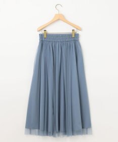 組曲 【飯豊まりえさん着用・Oggi12月号掲載】ギャザーチュール スカート