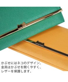 tsumori chisato CARRY プットオンネコ　がま口　長財布　かぶせ