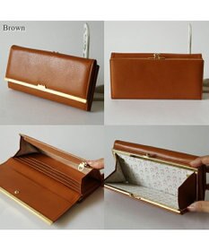 tsumori chisato CARRY プットオンネコ　がま口　長財布　かぶせ