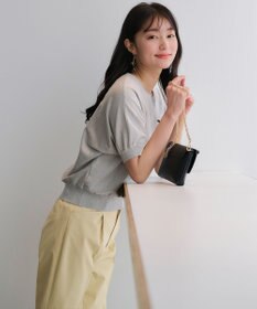 ANY SIS 【洗える】ドルマンスリーブラメ ニット