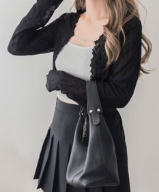 WEGO 【２点セット】アンサンブルレースカーデ