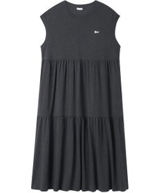 tsumori chisato SLEEP ツモリチサト ワンピース 綿混ベア天竺素材(本体) 1分袖 半袖 ロング丈 レディース UNT125/ワコール