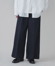 WEGO 【ユニセックス着用ITEM】ワイドストレートスラックス
