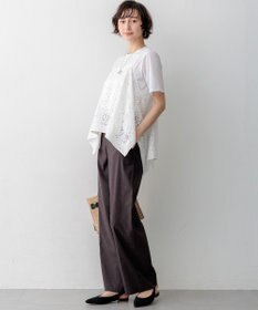 23区 【先行予約】シアーコンフォート クルーネック Tシャツ