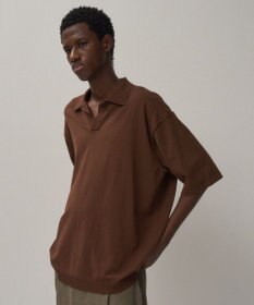 ATON FINE ICE COTTON | スキッパーポロセーター - UNISEX