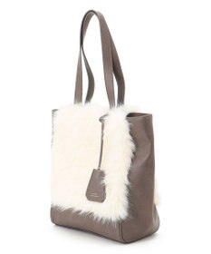 23区 ファーコンビ トートバッグ