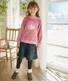 ANY KIDS タータンチェックスカッツ