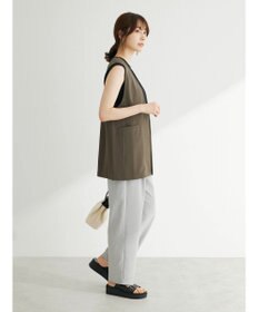 Green Parks 着流しカットジョーゼットジレ