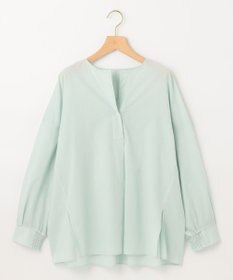 組曲 【洗える】ナチュラルローンスキッパー ブラウス