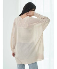 earth music&ecology 接触冷感Ｖネックカーディガン