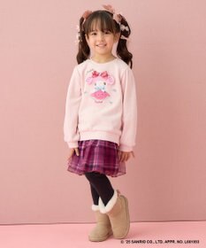 ANY KIDS 【マイメロディ＆クロミ×ANY KIDS】アップリケ トレーナー