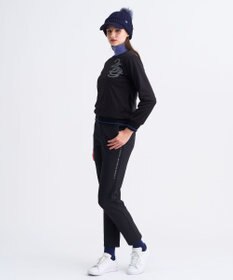 23区GOLF 【WOMEN】トリコットボンディングテーパードパンツ