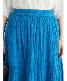 Green Parks Ｉ　段違いギャザーロングスカート