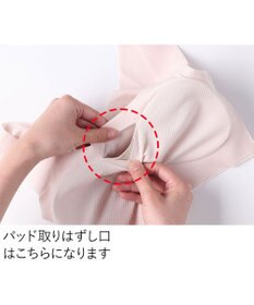 WACOAL 【GOCOCi ゴコチ】 ノンワイヤーブラ ベタつきにくく乾きやすい 通気性がよい 立体的なバストシルエット ブラトップ ハーフトップ レディース CGG571 /ワコール