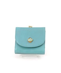 UNBILLION ペルケ perche ジェムストーンヒネリかぶせ三つ折りミニ財布