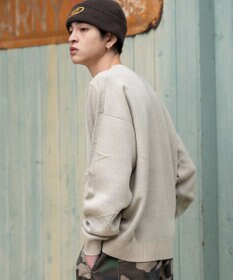 WEGO 【ユニセックス着用ITEM】パイルジャガードプルオーバー