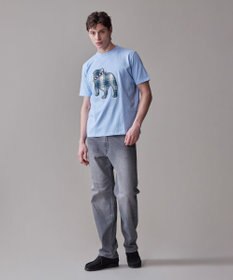 J.PRESS MEN 新色登場！【毎シーズン大好評】【UNISEX】ファブリックワッペン バックブルTシャツ