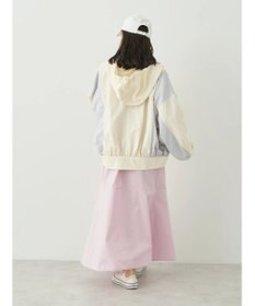 earth music&ecology コクーンギャザー切替ブルゾン