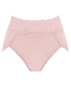 BRADELIS New York 【BRADELIS New York / 育尻・伸びる・綿混・深め】モモパンツ・ハイレグショーツ#303 シリーズ140万枚突破 補正ショーツ