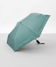 AURORA 【Ungrid（アングリッド）】無地ロゴワンポイントプリント晴雨兼用傘（折りたたみ・自動開閉傘）