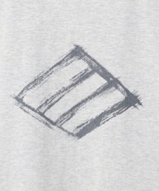 JOSEPH ABBOUD 【滑らかな肌触り】ダイヤロゴバックプリント Tシャツ