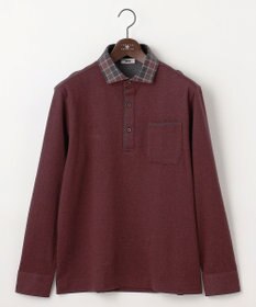 JOSEPH ABBOUD 【保温性/微起毛/ジャパンファブリック】ウィンターダディー ポロシャツ
