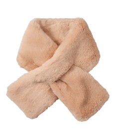 MOONBAT estaa【洗える】ポメラニアンみたいなふわふわフェイクファーマフラー