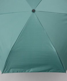 AURORA 【Ungrid（アングリッド）】無地ロゴワンポイントプリント晴雨兼用傘（折りたたみ・自動開閉傘）