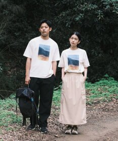 SHARE PARK LADIES 【UVカット・吸水速乾・ストレッチ・軽量 】フォトプリントTシャツ（S・Mサイズ）