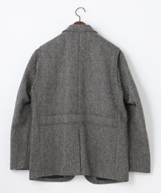 JOSEPH ABBOUD 【リラックスサイズ】ラムウールツィード ジャケット