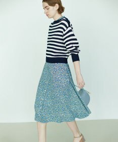 組曲 編地切替ドルマンプルオーバー ニット