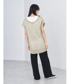 earth music&ecology Ｖネックメッシュベスト