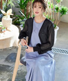 Tiaclasse L 【洗える】裾フレアAラインワンピース