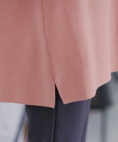 Tiaclasse L 【安田美沙子さん着用・洗える】ボリュームパフスリーブニットチュニック