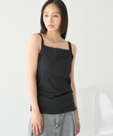 earth music&ecology カップ付レースキャミソール