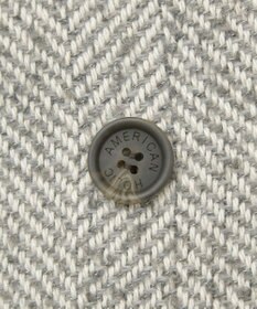 AMERICAN HOLIC ヘリンボーンスタンドカラーコート